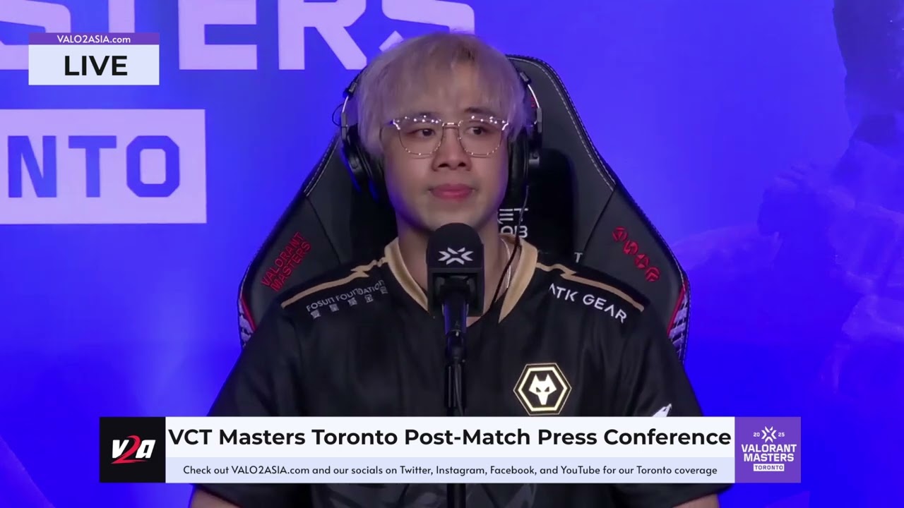 Wolves Esports (FNC vs. WOL) VCT Masters Toronto Post-Match Press Conference