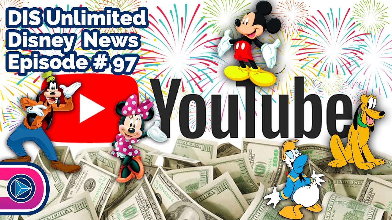 Disney Parks Post Record $10B Income, Disney & YouTube Announce Multi-Year Distribution Agreement