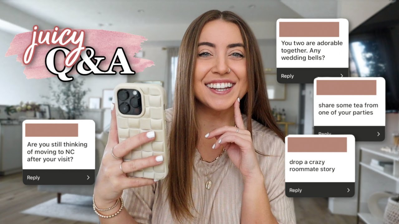 JUICY Q&A! spilling past tea, moving out of LA update, & engagement?! 👀 | Morgan Yates 2023