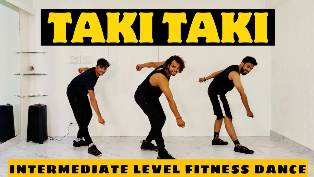 Taki Taki | Dj 🐍 | Intermediate Level Fitness Dance | Akshay Jain Choreography