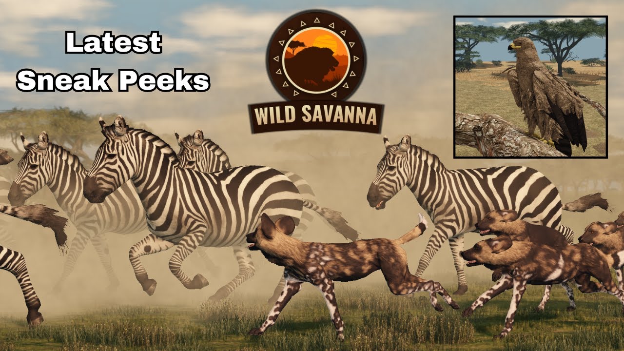 Roblox Wild Savanna — новые анонсы — переработка Wild Dog и многое другое!