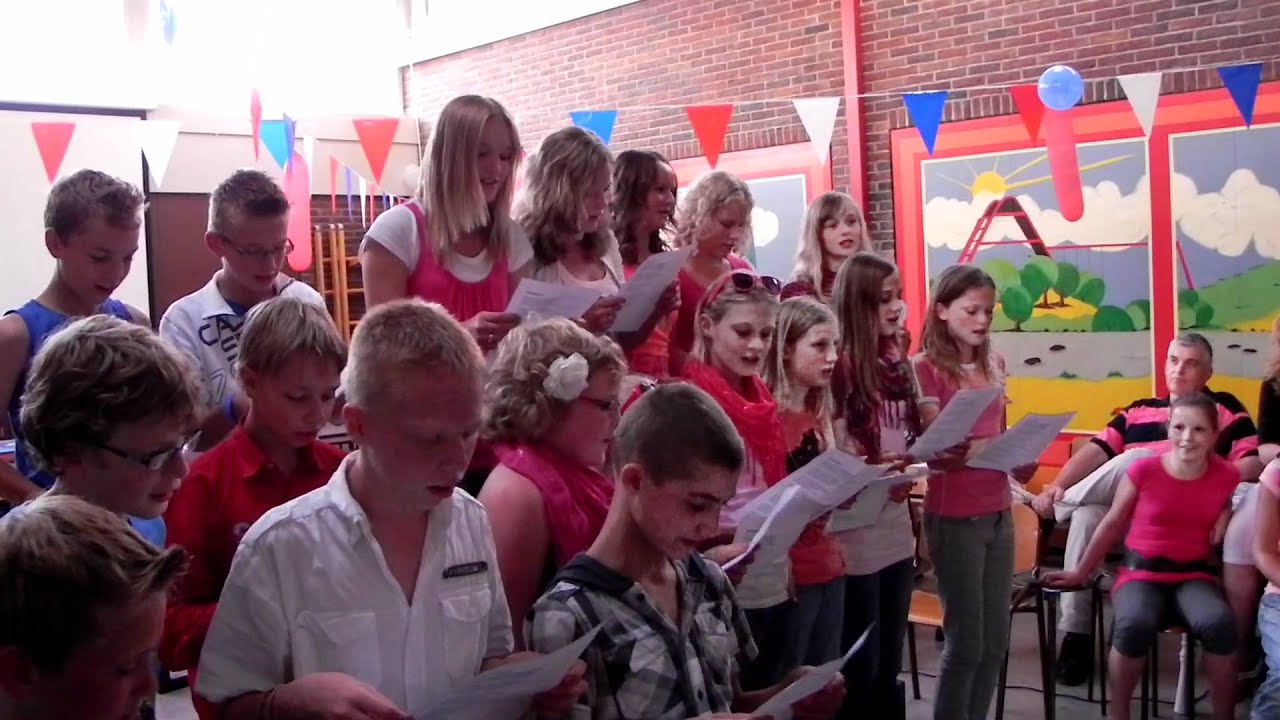 It Finster Afscheid groep 8