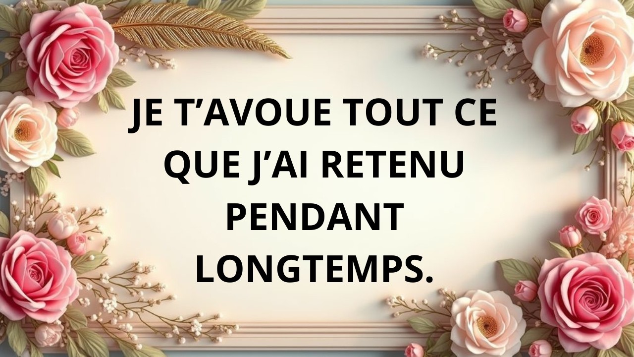 Ce message est peut-être pour toi.
