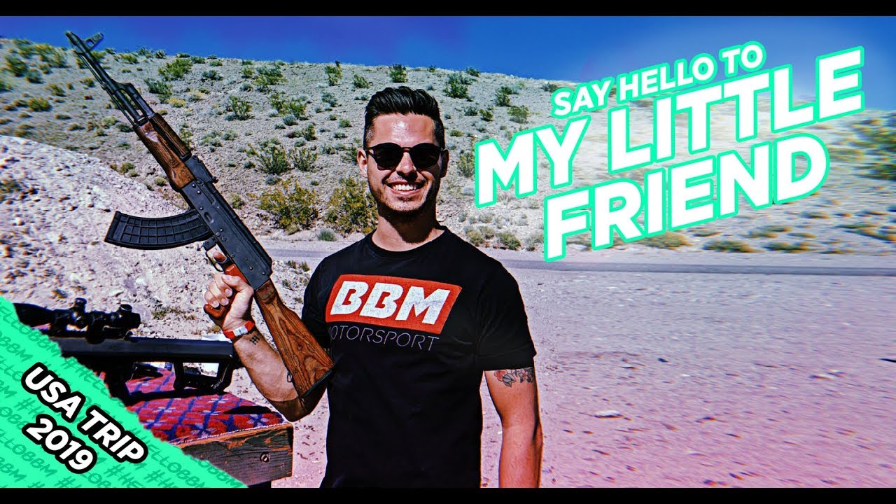 Männertag bei Progun Vegas - von Glock 17 bis hin zur Barrett M82A1 - Hellobbm goes USA Trip 2019