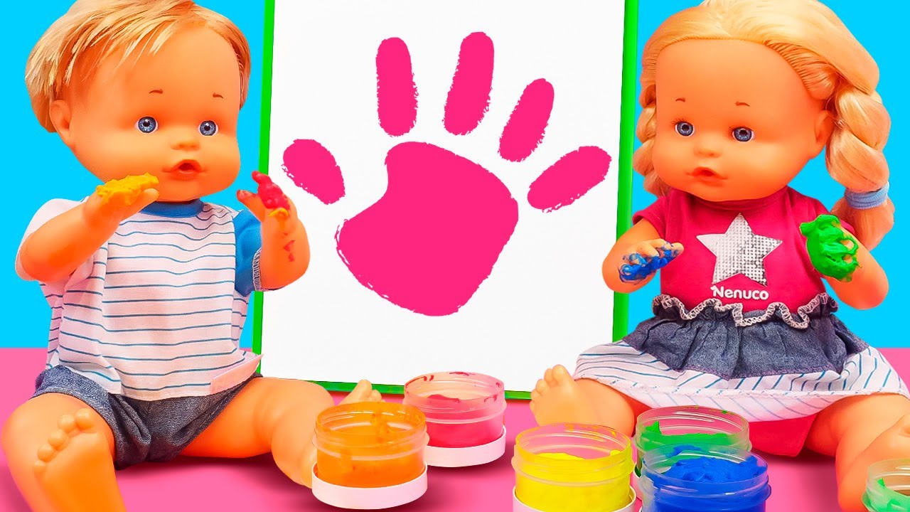 Nenuco Puppen Kompilation. 3 Folgen am Stück. Irene und Puppen im Puppen Kindergarten