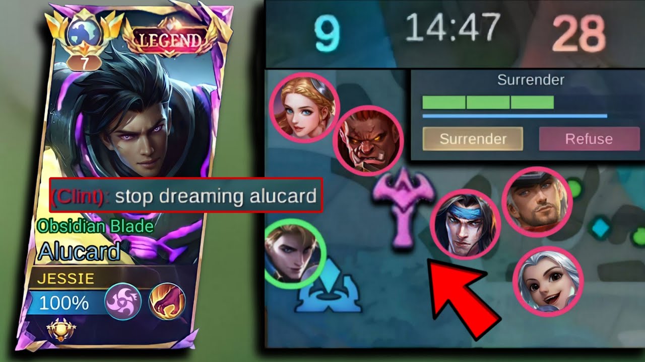 ALUCARD BEST EPIC COMEBACK IN HISTORY V.S TRASHTALKERS!🤯 