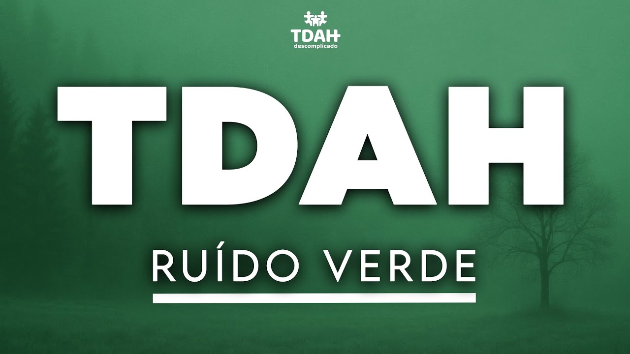 RUÍDO VERDE para TDAH (🌦️Som de Chuva) - Estudar, Descansar e Trabalhar (6 horas) - Tela apagada