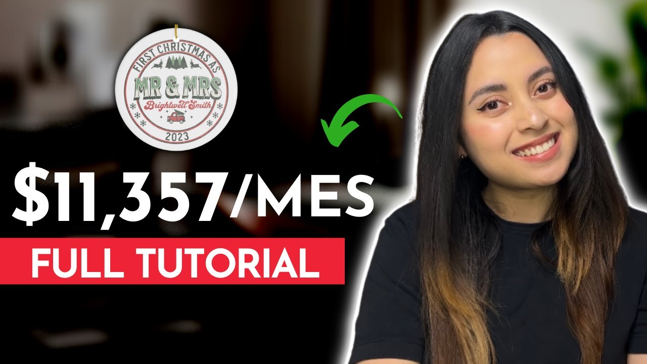 $11K/MES con Ornaments Personalizados en Etsy? TUTORIAL COMPLETO con Inteligencia Artificial 2023
