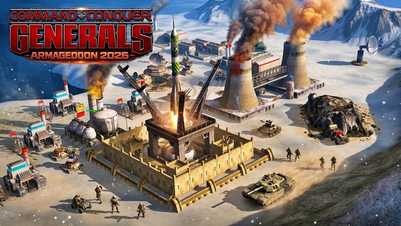 COMMAND & CONQUER GENERALS: Armageddon 2026 – INSANE AI Builds a New Nuclear Force!