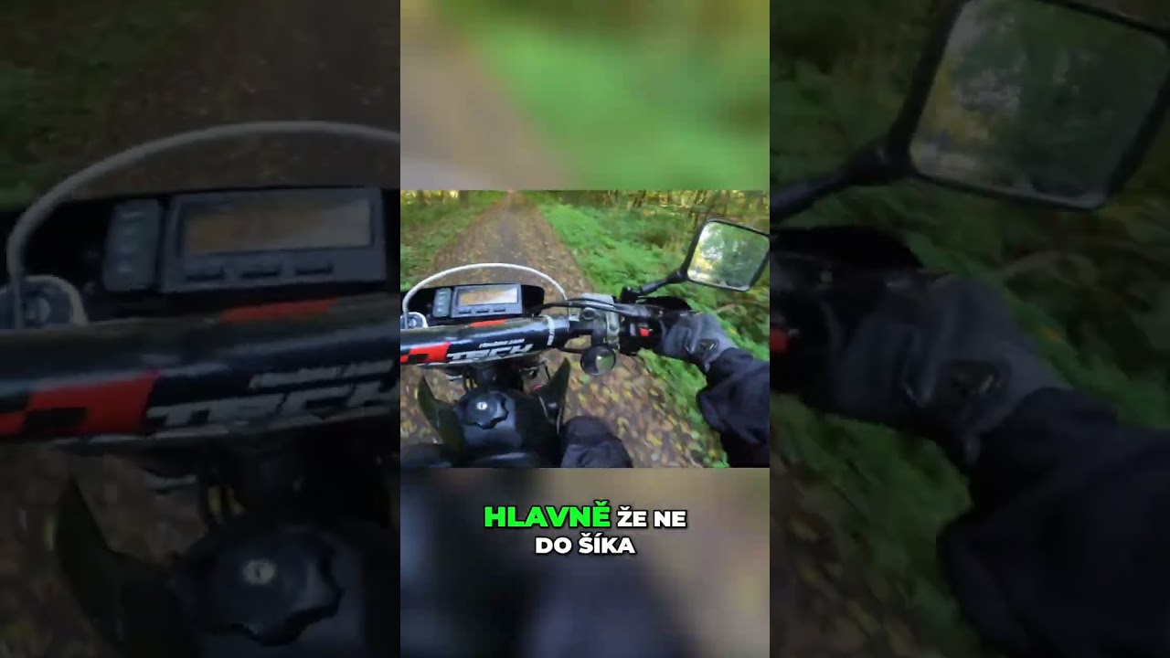 Motork&aacute;ři v akci: Bl&aacute;to, les a adrenalin! #shorts