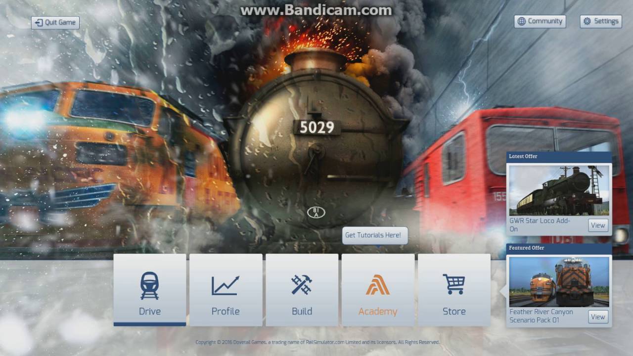 Train Simulator 2016 Menu Music (Matt Peddlesden's Version)