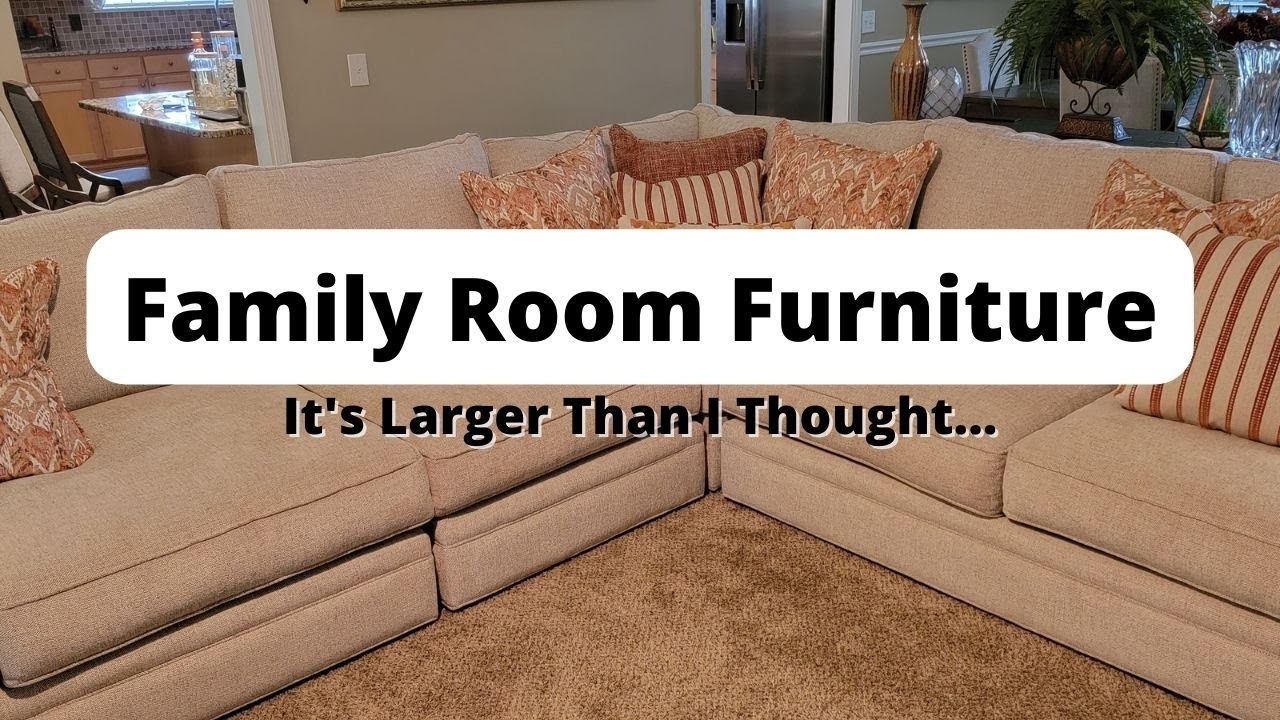 FAMILY ROOM FURNITURE DELIVERY DAY!!!