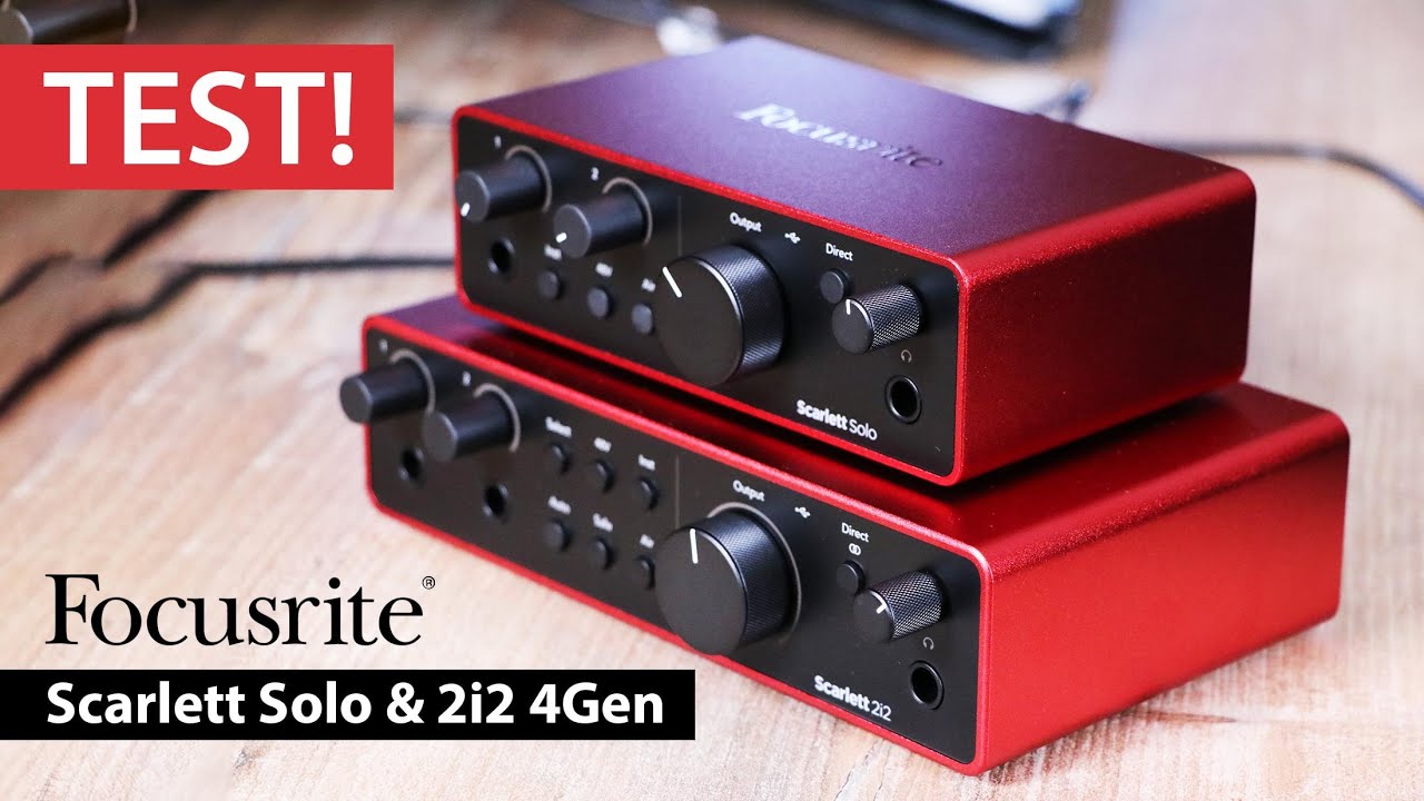 Interfejsy audio Focusrite Scarlett Solo i 2i2 4th Gen [TEST/REVIEW]