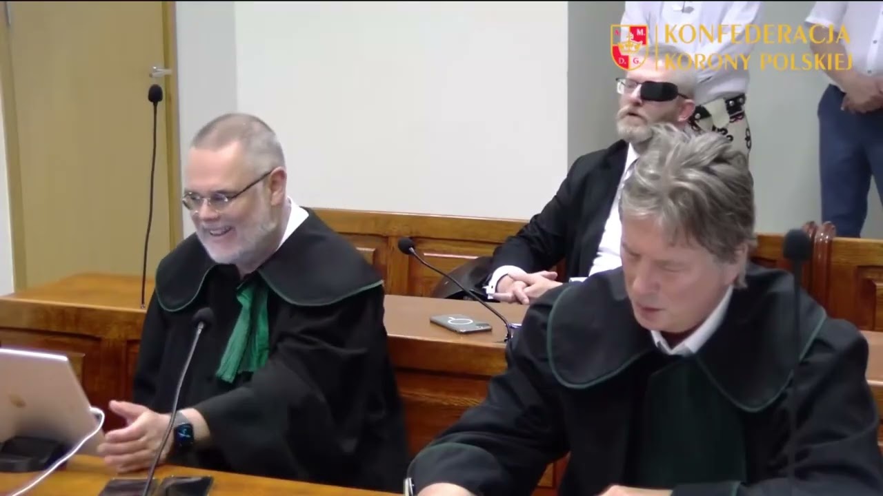 X ROZPRAWA Grzegorza Brauna w Sądzie Rejonowym Warszawa Praga-Południe