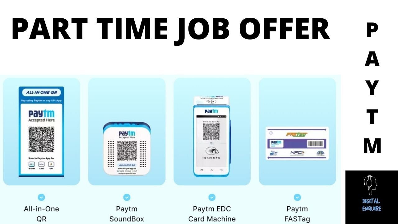 What is Paytm Service Agent/How to apply paytm service agent/Job Offer/Digital Enquire/English