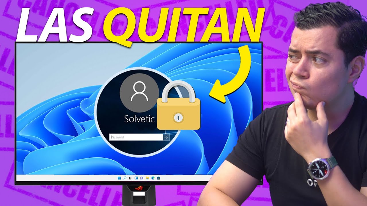 Windows 11 FORZA usar CUENTAS ONLINE &iquest;Qu&eacute; VAMOS A HACER?