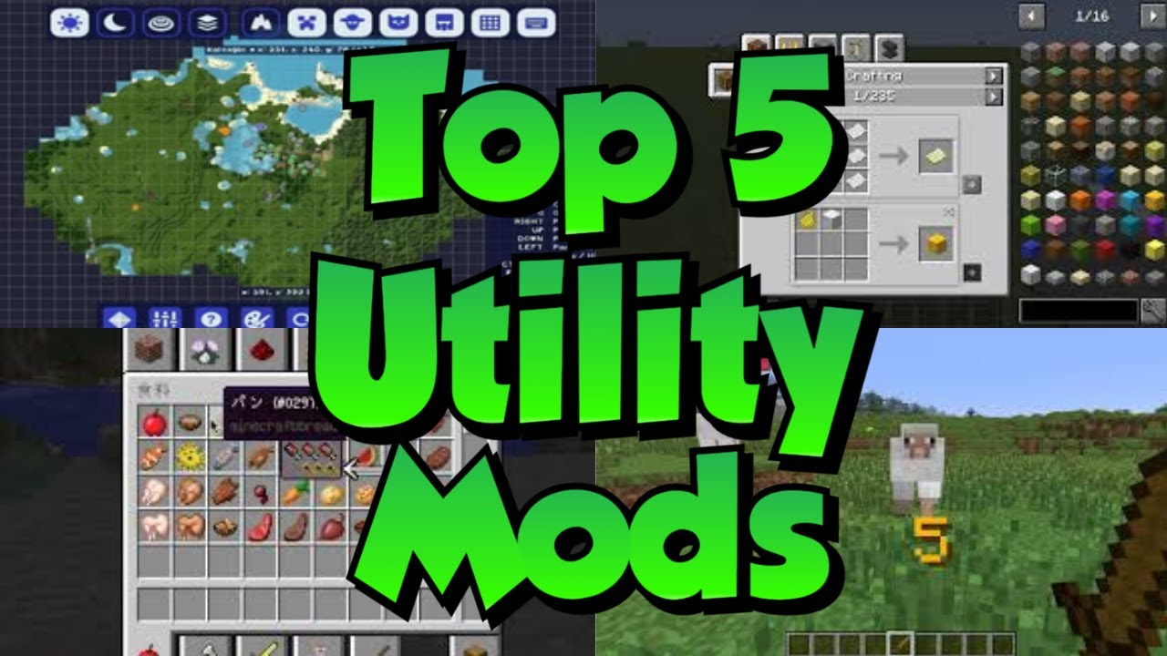 Minecraft | 1.12.2 Top 5 Utility Mods Of January 2026