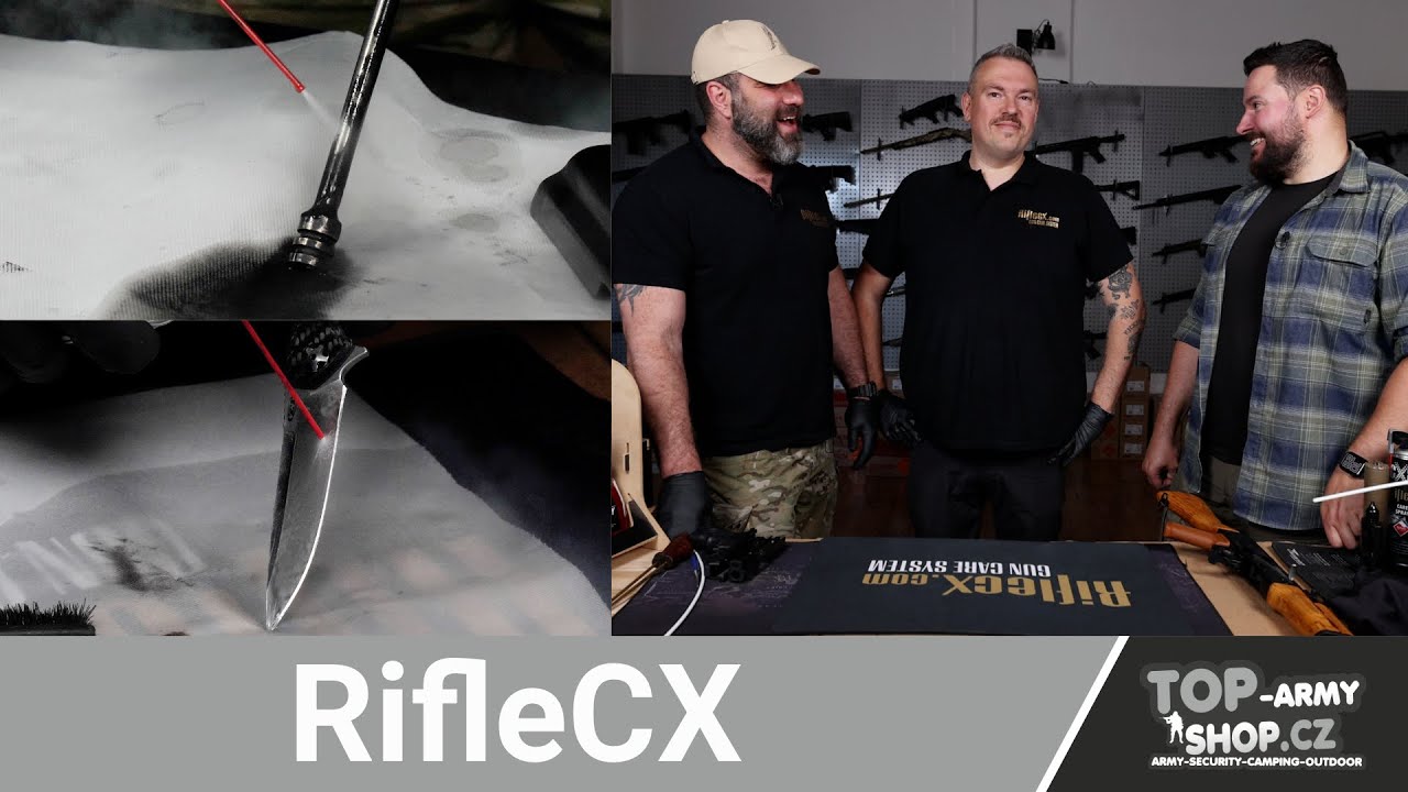 💥 Jak se čistí zbraně s RifleCX? Přijel nám to ukázat přímo CEO společnosti! Rigad