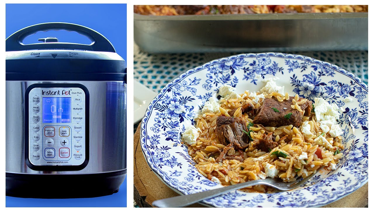 Instant Pot Greek Youvetsi (Ready in under 60 Mins!)