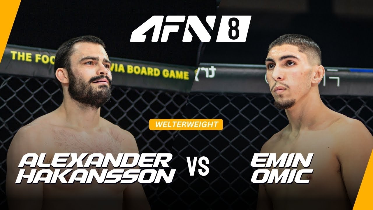 Alexander Håkansson vs Emin Omic | RISING STARS FINAL | Full Fight | AFN 8