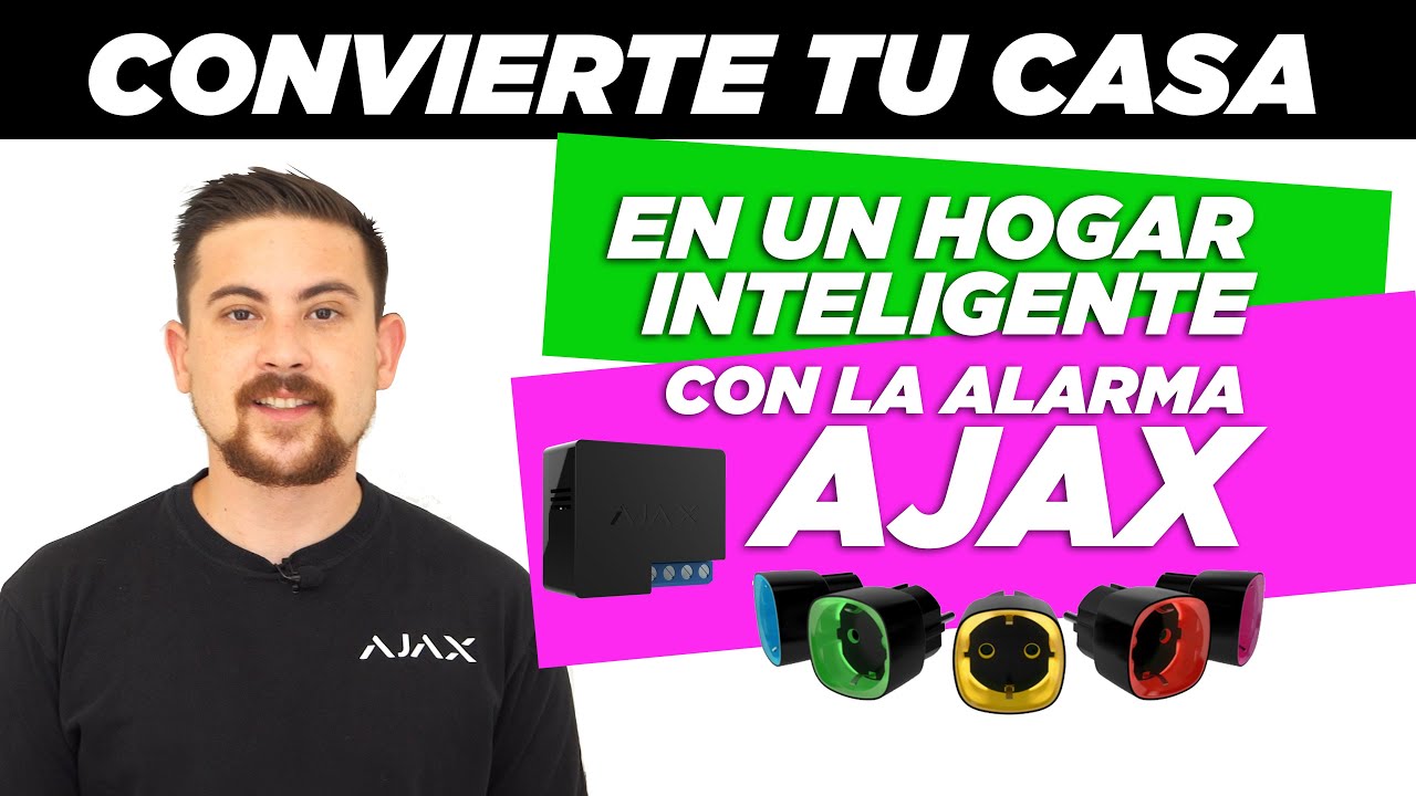 🚨CONVIERTE TU CASA EN UN HOGAR INTELIGENTE CON LA ALARMA AJAX🚨
