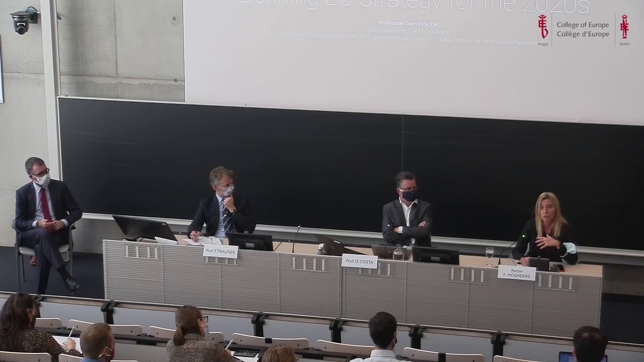 2020 Annual Lecture of the Journal of European Integration by Prof. Dr Sven BISCOP (15/10)