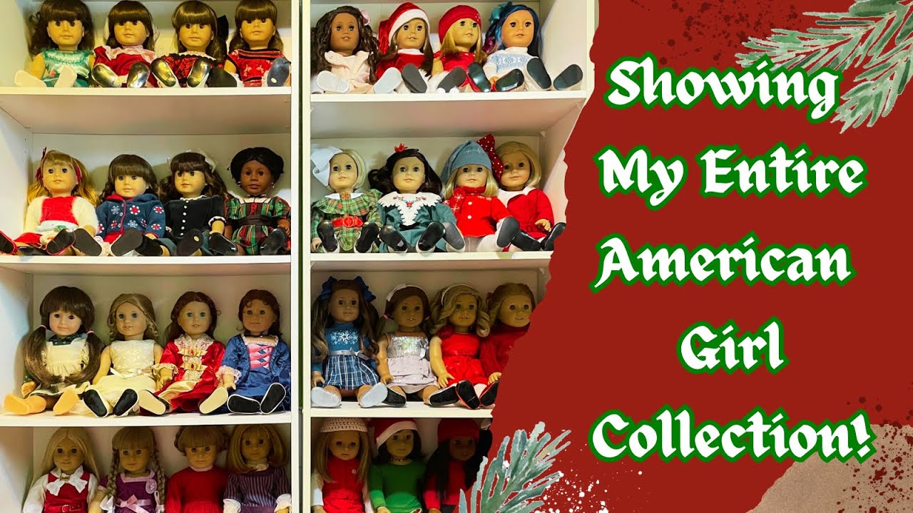 Showing My Entire American Girl Collection Ready For Christmas!