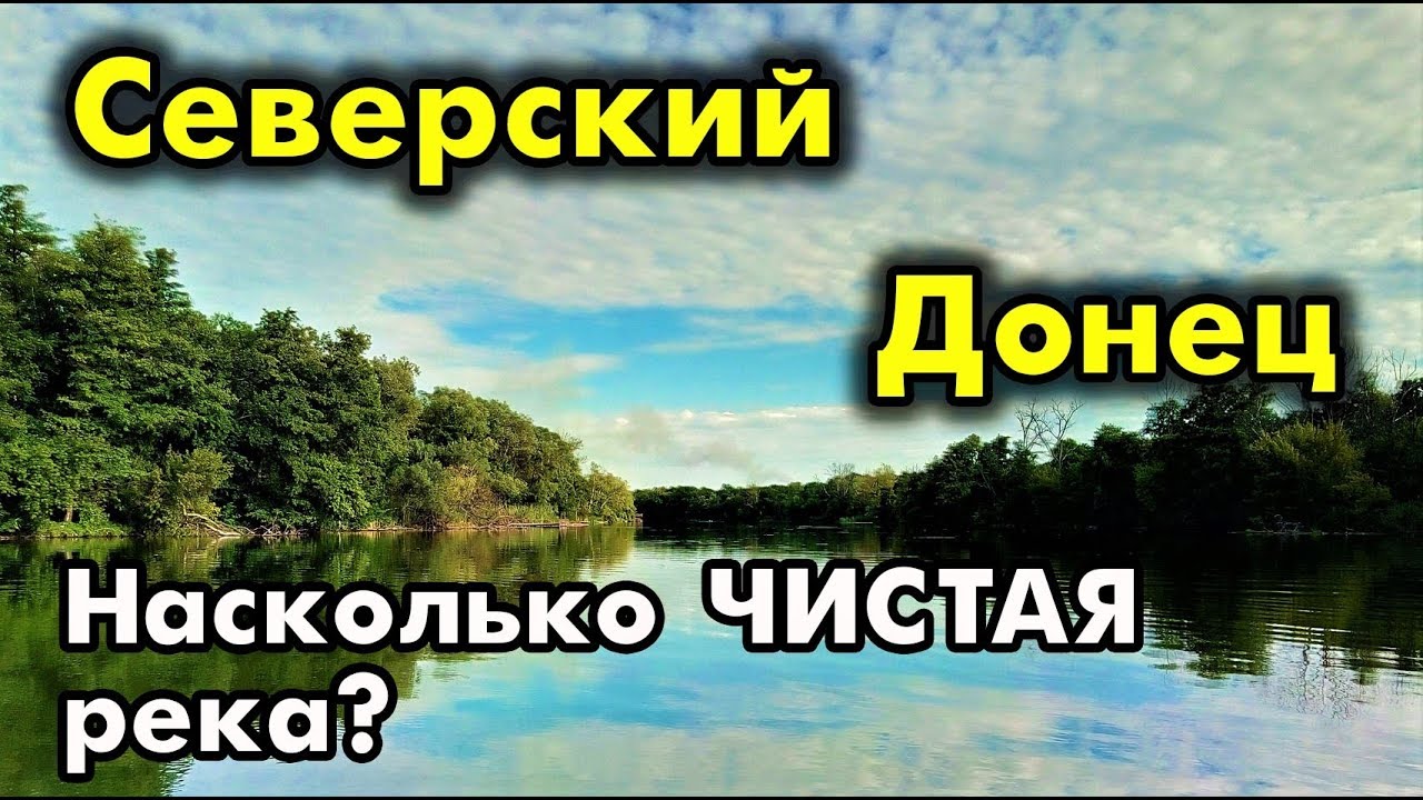 СЕВЕРСКИЙ ДОНЕЦ. Экскурсия по реке. Чистая ли вода?
