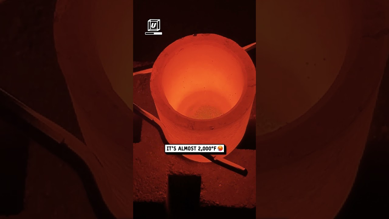 Molten copper steam explosion 💥🫣                            🎥: @&zwnj;ffo19D via ViralHog