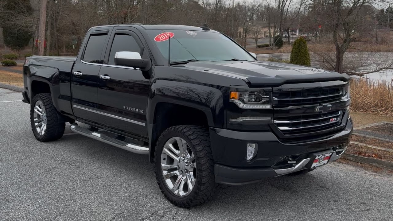 Обзор и демонстрация Chevrolet Silverado 1500 LTZ Z71 2018 года