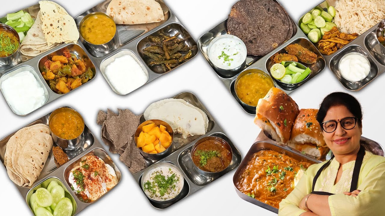 7 Days Thali - हफ्ते मे 1दिन बनाती हूँ गेहूं की रोटी, बाकी दिन क्या बनता हैं चलो बताती हूँ Secretआज