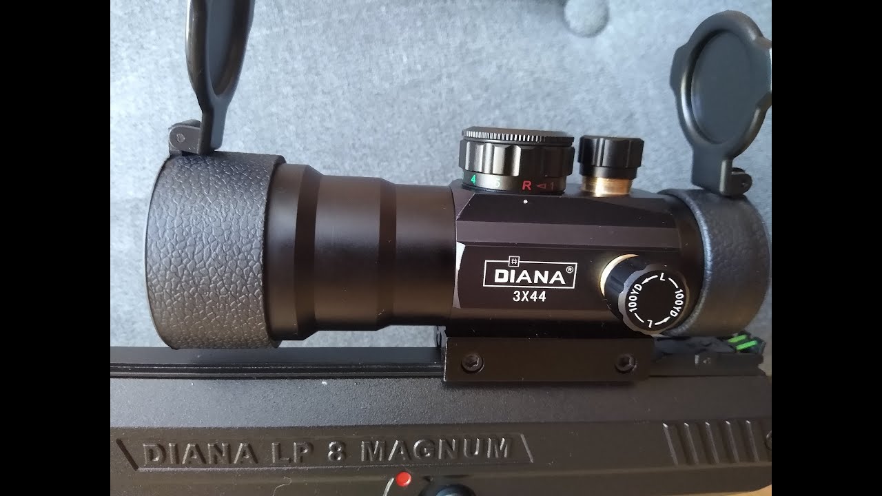 Red dot Diana 3x44