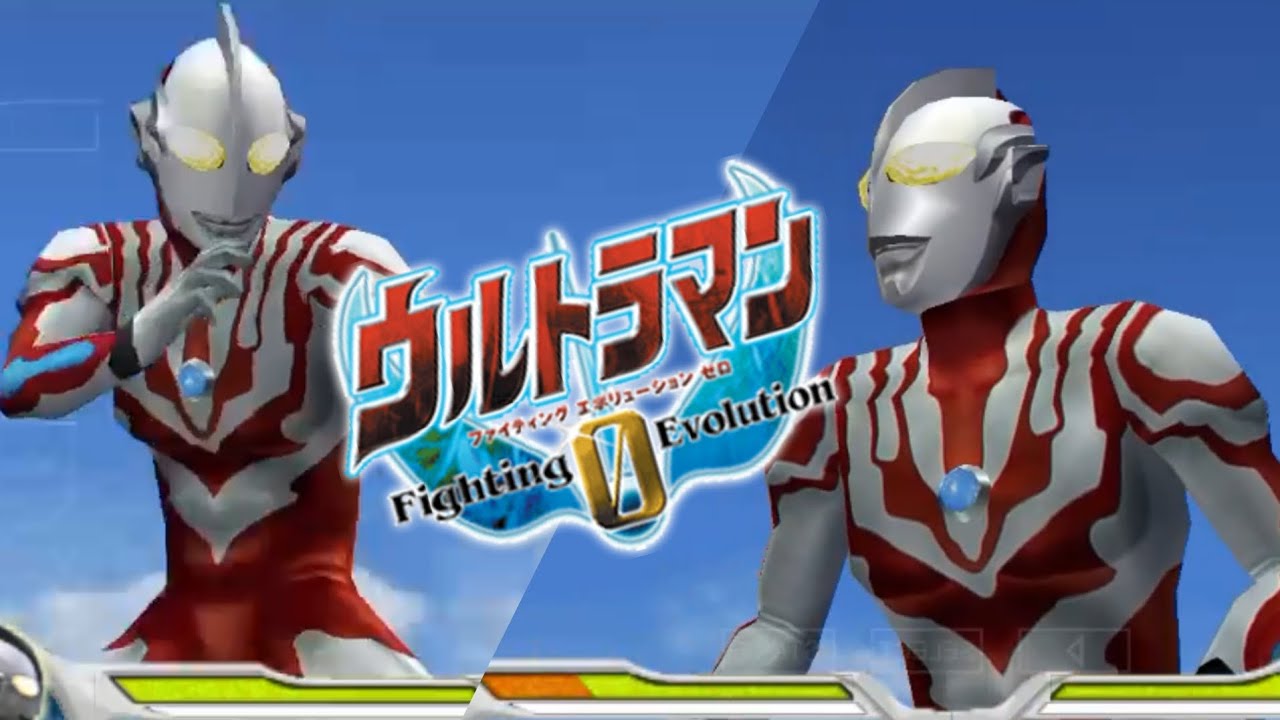 ULTRAMAN RIBUT - ULTRAMAN FIGHTING EVOLUTION 0 - MOD TEXTURE - HD - GAMEPLAY - PPSSPP