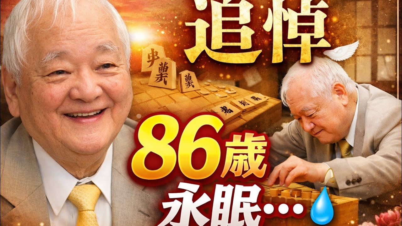 🌟将棋界のレジェンド加藤一二三さん、永眠…86歳の生涯を振り返る♟️💔