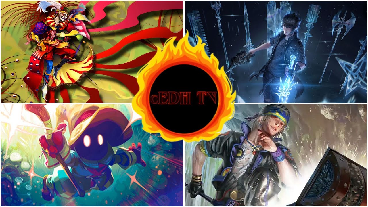 Kefka vs Noctis, Prince of Lucis vs Locke Cole vs Vivi CEDH GAMEPLAY