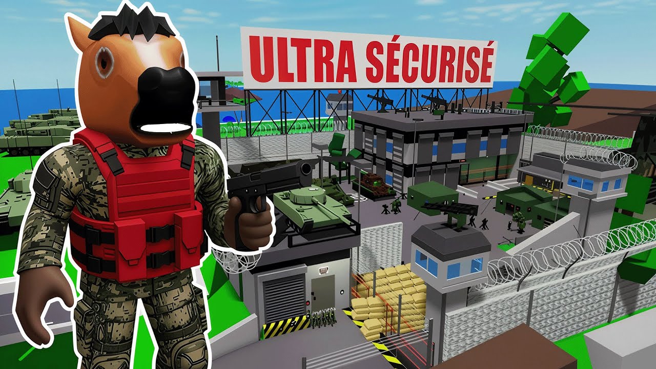 JE RENFORCE LA SÉCURITÉ DE LA BASE MILITAIRE SUR BROOKHAVEN ROBLOX