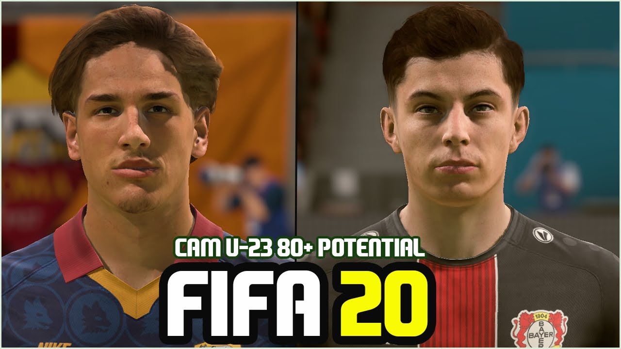 FIFA 20 | BEST YOUNG CAM (U-23) 80+ POTENTIAL WITH REAL FACES