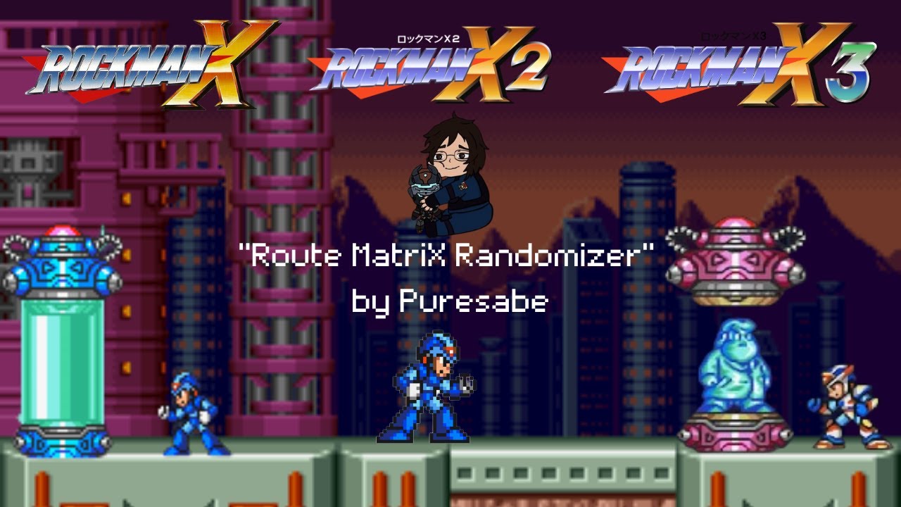 Mega Man X1-X3 Route MatriX Randomizer