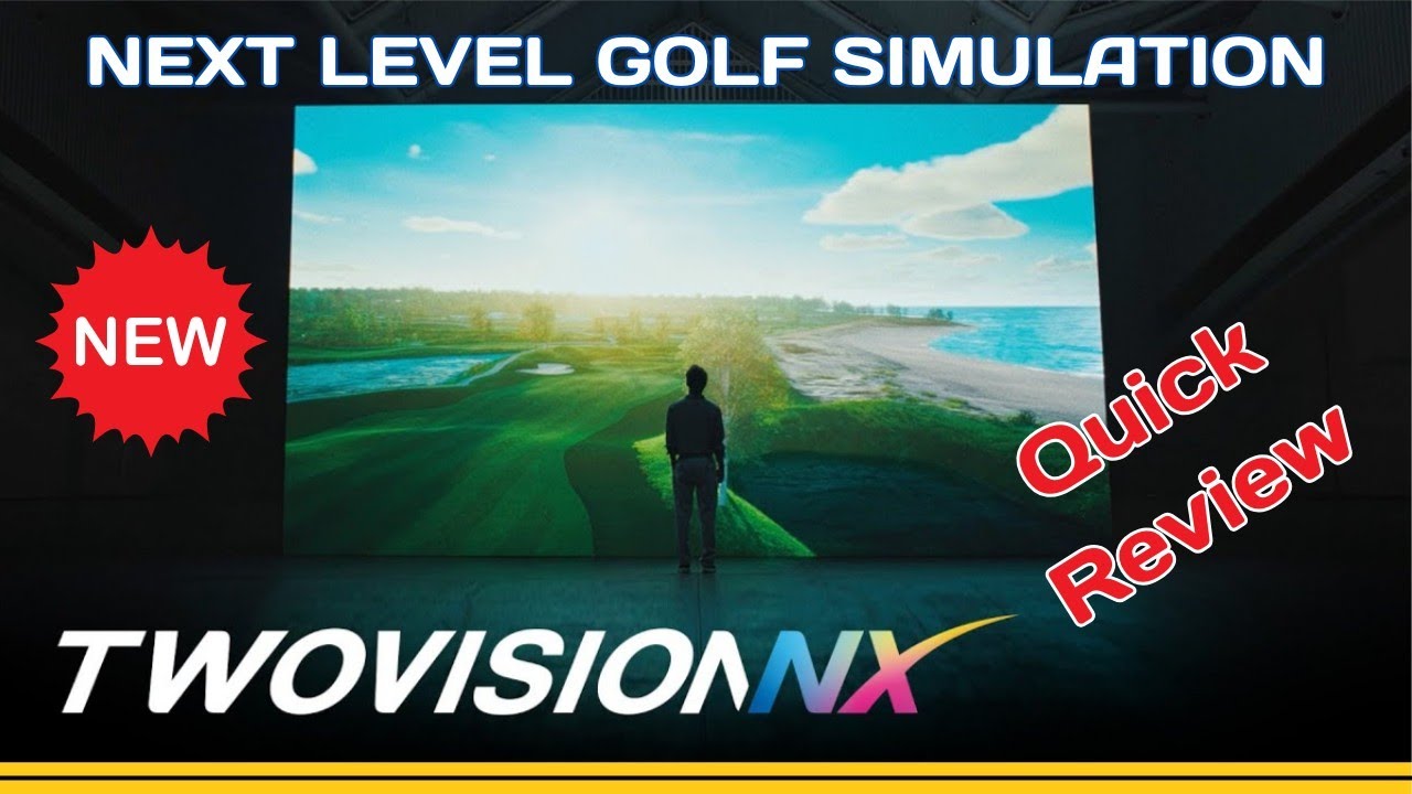 AMAZING Golf Simulator - Golfzon Two Vision NX Review