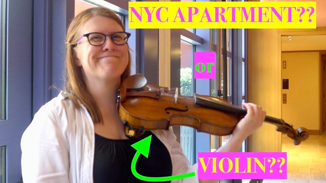 Can YOU choose between buying a NYC APARTMENT or a VIOLIN? ERIN KEEFE and her Nicolò Gagliano.