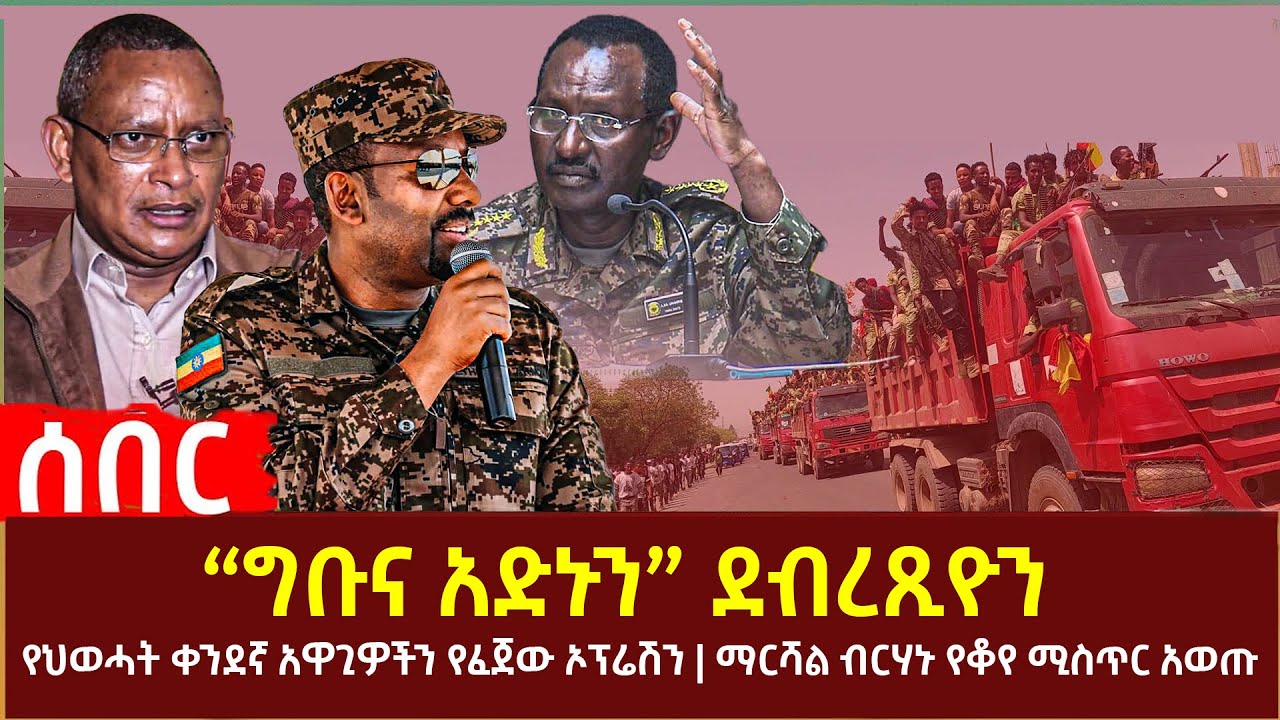 Ethiopia - “ግቡና አድኑን” ደብረጺዮን | የህወሓት ቀንደኛ አዋጊዎችን የፈጀው ኦፕሬሽን | ሸኔ የከበባት ከተማ | ማርሻል ብርሃኑ የቆየ ሚስጥር አወጡ