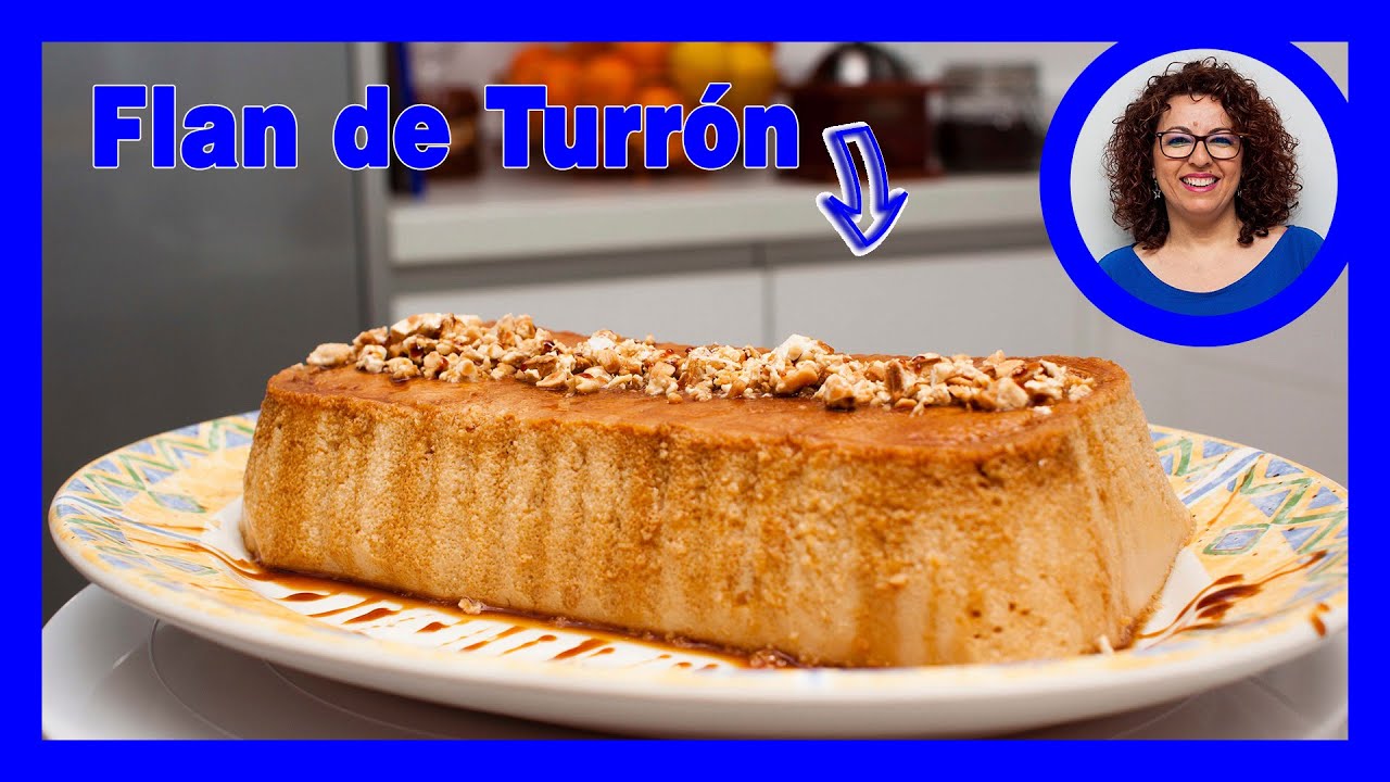 FLAN DE TURRÓN 🍮 SIN HORNO 🎅 para THERMOMIX  | 𝗣𝗼𝘀𝘁𝗿𝗲 𝗖𝗔𝗦𝗘𝗥𝗢