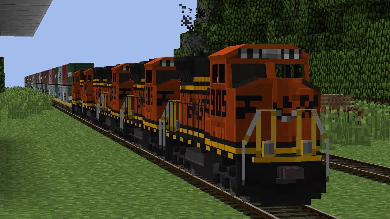 Slow BNSF Intermodal Train