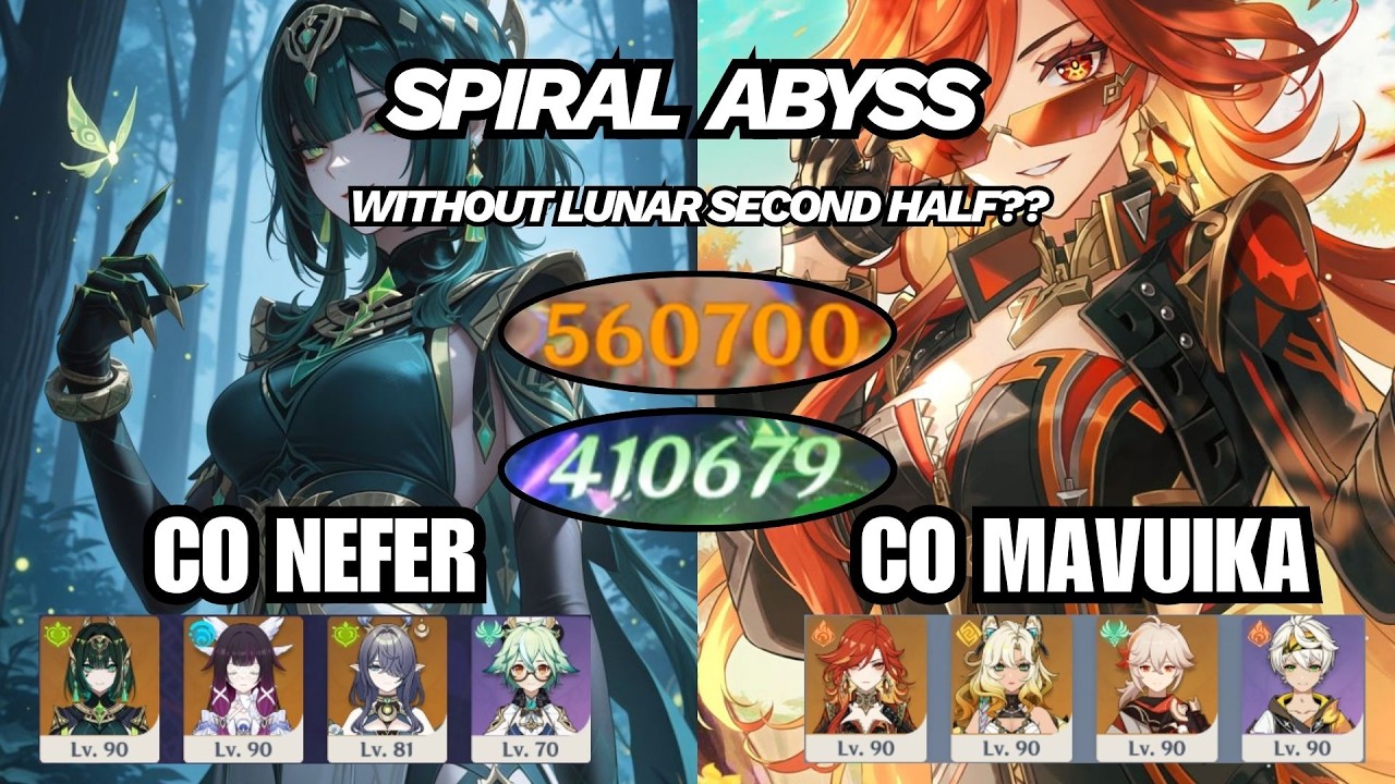 Hardest Abyss Yet? Mavuika & Nefer DESTROY Spiral Abyss 6.4 🔥| F2P Clear | Genshin Impact