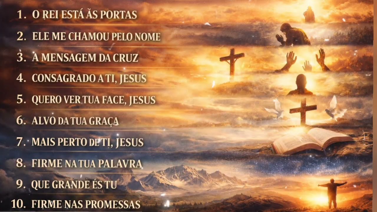 Coletânea 10 Louvores | Adoração Profunda, Consagração e Esperança em Jesus