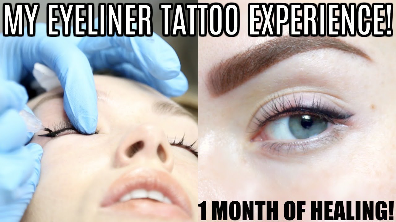 MY PERMANENT EYELINER TATTOO EXPERIENCE! | Fully Healed!