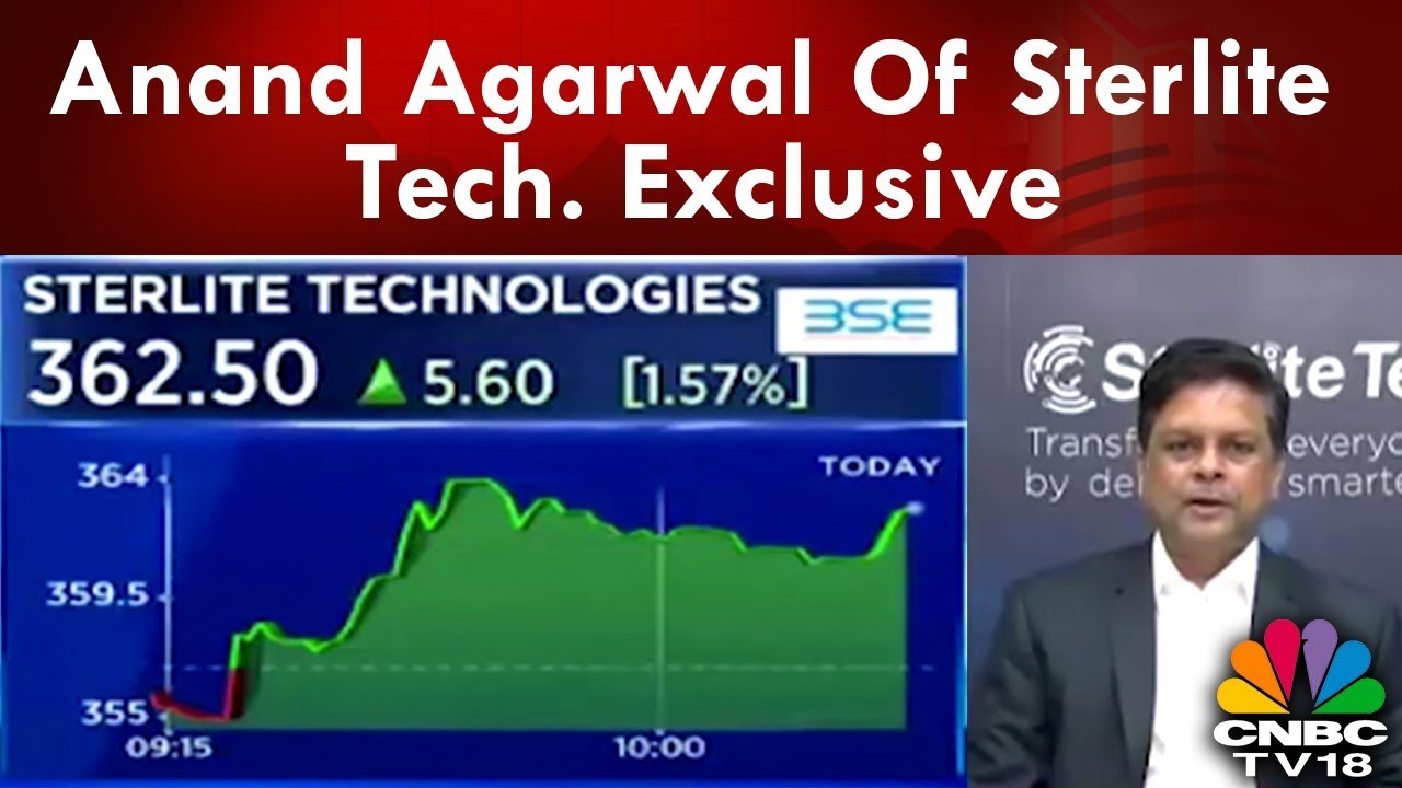 Anand Agarwal Of Sterlite Tech, Says Order Book Hits All-Time High Of Over Rs 6000 crore | CNBC-TV18