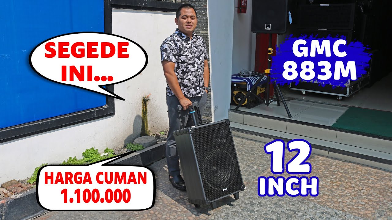 Speaker 12inc TERMURAH SEINDONESIA keras dan enak GMC 883M
