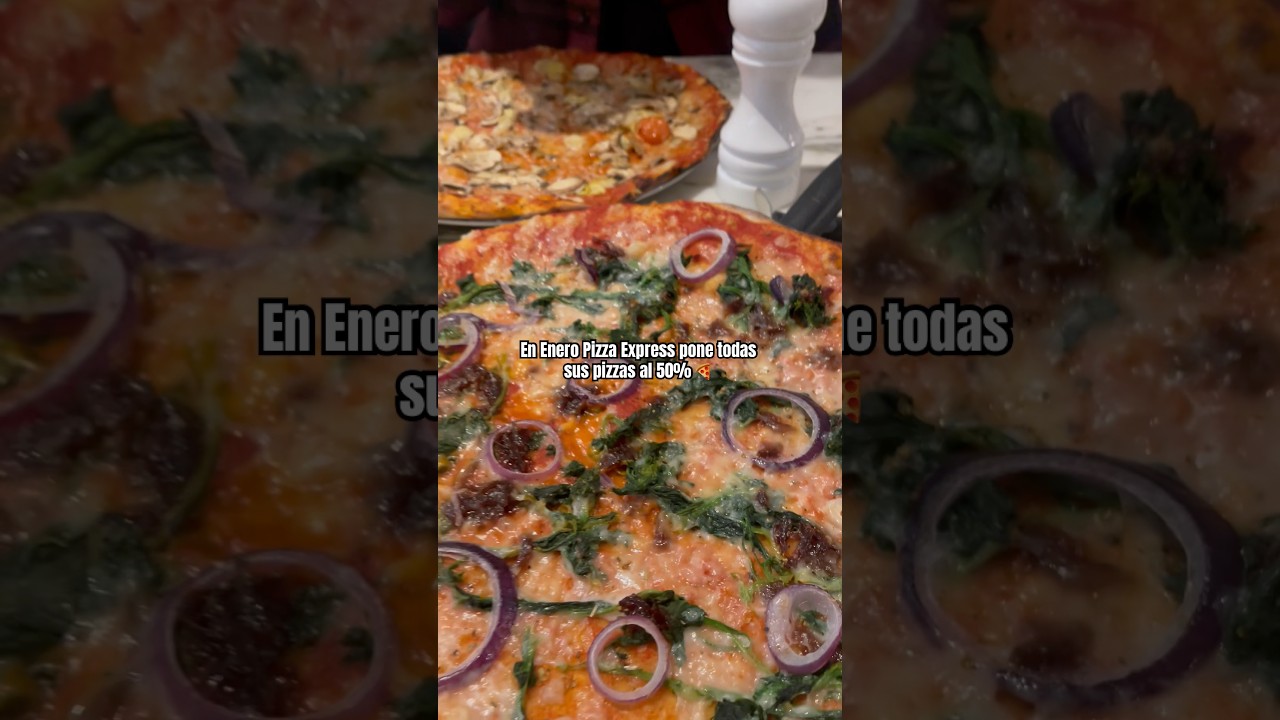 #pizza lovers in #uk 🍕 #pizzaexpress has 50% off in all their pizzas in january #veganuary #vegan