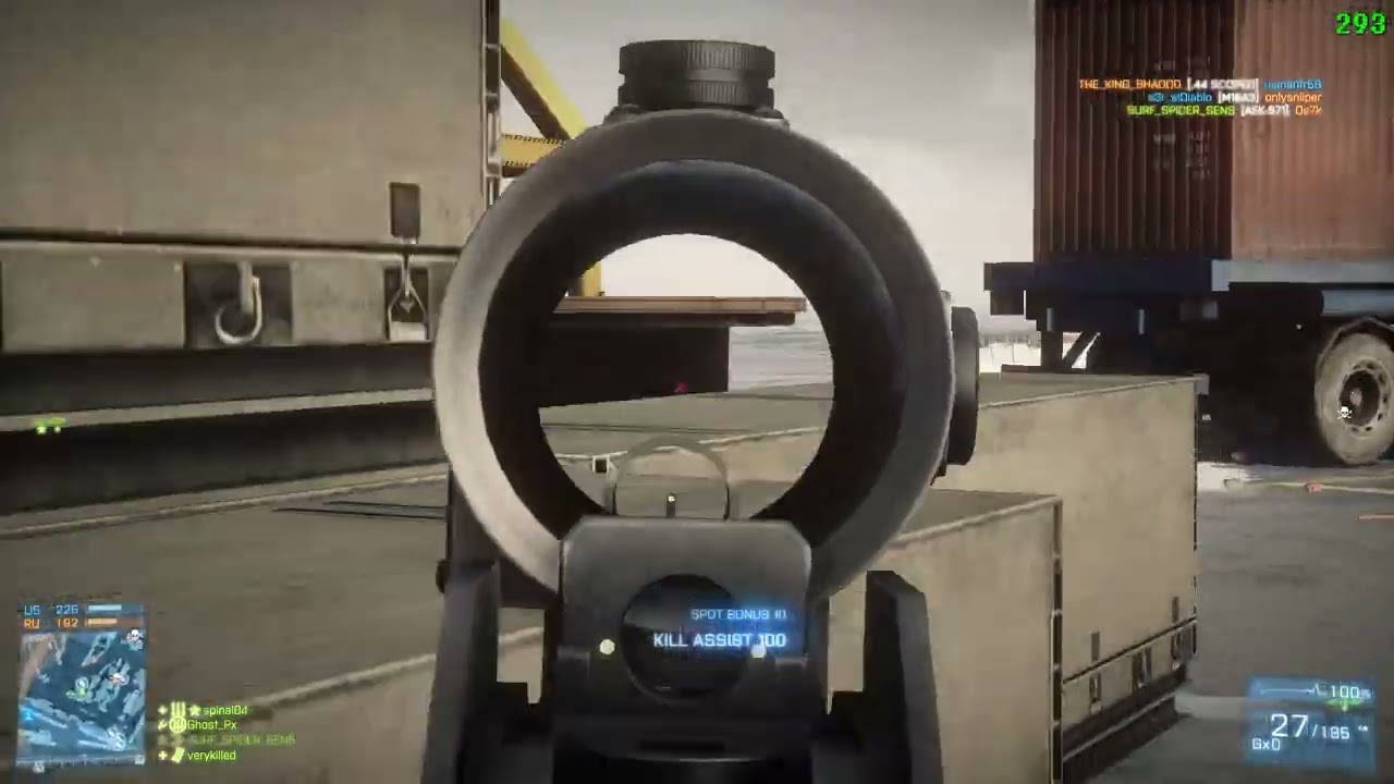 How do I burst? / G36C - TDM Canals Gunplay (Part 1/2) [Battlefield 3]